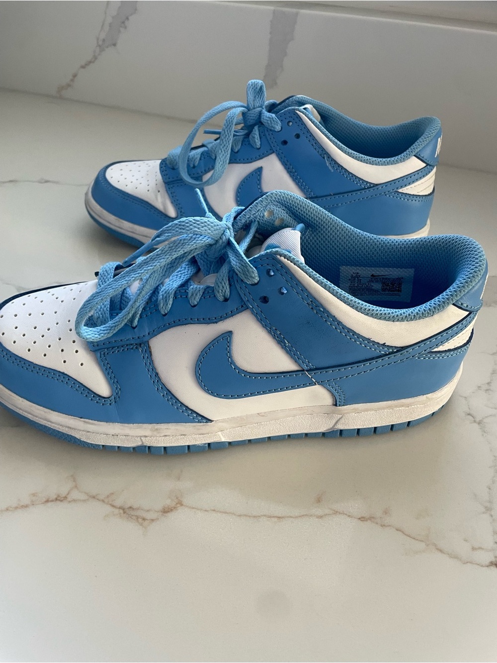 Nike Dunk Low Retro "UNC | University Blue" Youth Size 5.5Y
